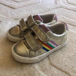 Gold Mini Boden Sneakers